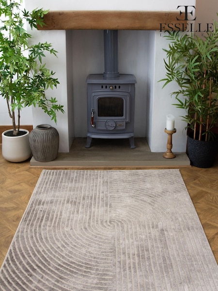 Esselle Grey Muse Zen Rug (V30790) | £50 - £130