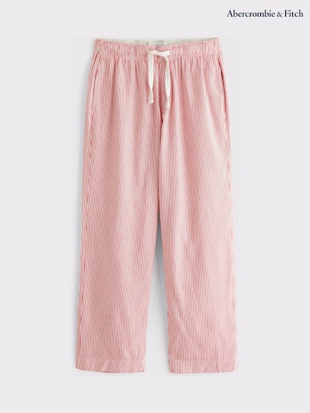 Abercrombie & Fitch Red Plaid Pyjama Bottoms (V30800) | £45