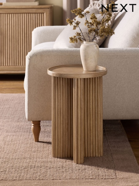 Bourton Solid Mango Wood Side Table