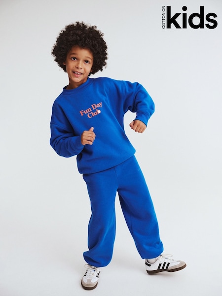Cotton On Blue Sammy Relax Joggers (V30987) | £13.50