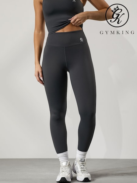 Gym King Grey 365 Leggings (V31141) | £32