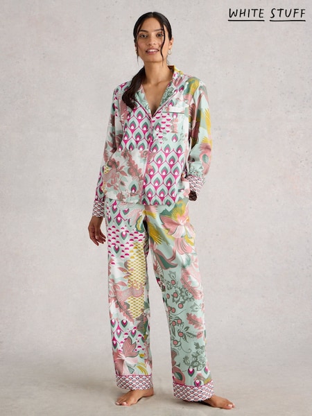 White Stuff Green Nina Pyjamas Bottom (V31202) | £35