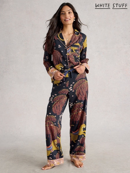 White Stuff Black Nina Pyjamas Bottom (V31203) | £35