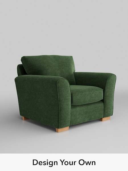 Luxe Chenille/Dark Green Michigan Ii (V31227) | £725