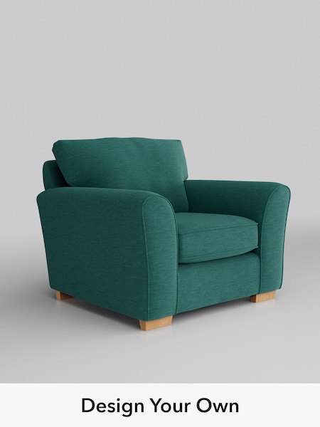 Fine Chenille Easy Clean/Dark Juniper Green Michigan Ii (V31229) | £625