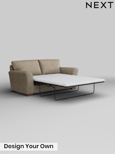 Monza Faux Leather Easy Clean/Mink Brown Michigan Ii (V31233) | £1,199