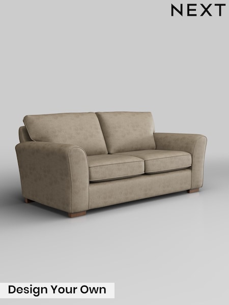 Monza Faux Leather Easy Clean/Mink Brown Michigan Ii (V31233) | £1,199