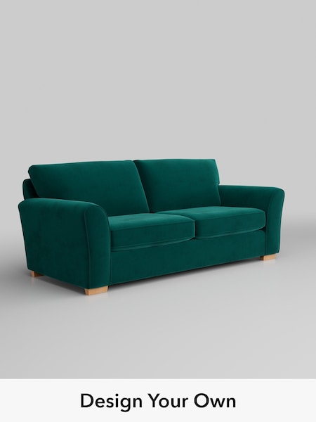 Plush Velvet Easy Clean/Juniper Green Michigan Ii (V31244) | £1,075