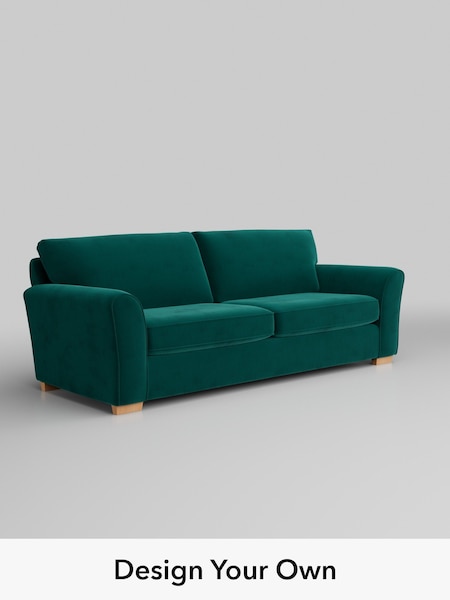 Plush Velvet Easy Clean/Juniper Green Michigan Ii (V31244) | £1,125