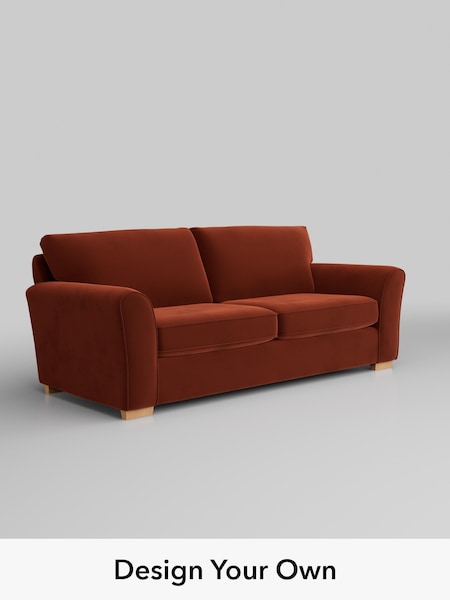 Plush Velvet Easy Clean/Ginger Orange Michigan Ii (V31246) | £1,075