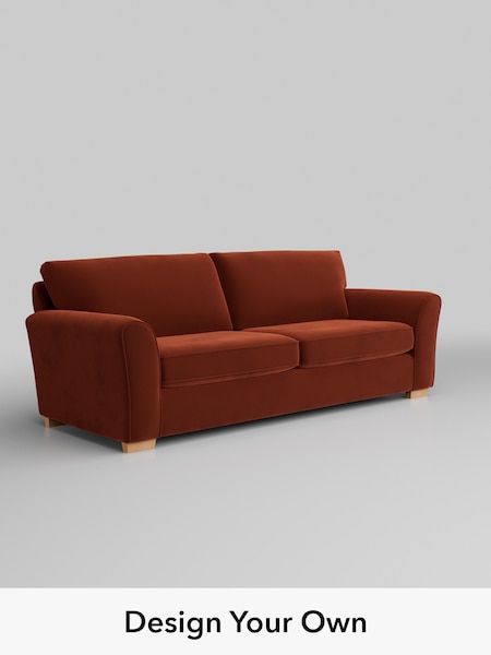 Plush Velvet Easy Clean/Ginger Orange Michigan Ii (V31246) | £1,125