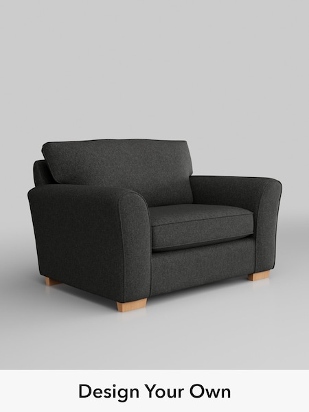 Tweedy Blend Easy Clean/Charcoal Grey Michigan Ii (V31249) | £625