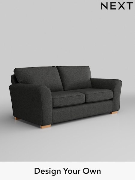 Tweedy Blend Easy Clean/Charcoal Grey Michigan Ii (V31249) | £875