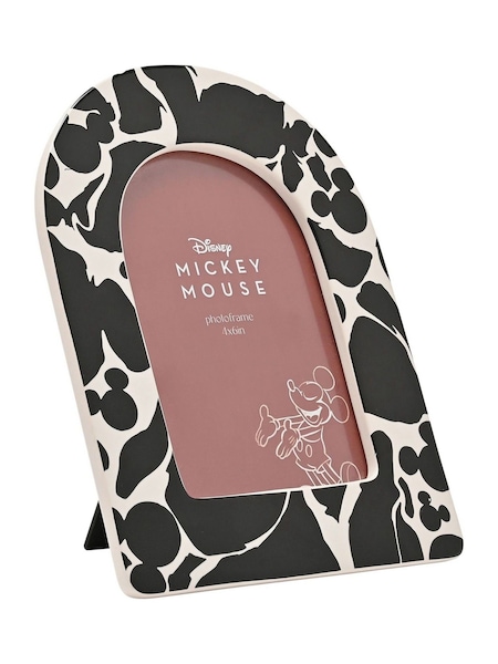 Widdop Black Disney Mickey Shapes Arched Photo Frame 4" x 6 (V31271) | £16