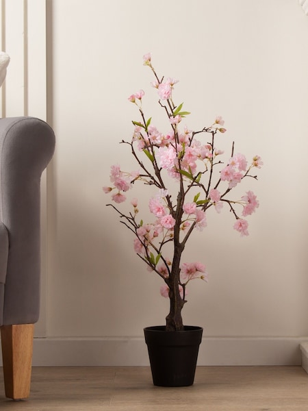 Scottish Everlastings Ltd Pink Artificial Cherry Blossom Tree (V31615) | £40