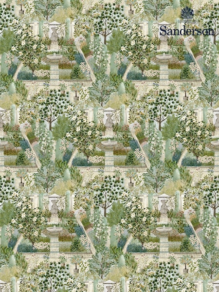 Sanderson Paradise Highgrove Carpet Garden A4 Wallpaper Sample (V31808) | £1