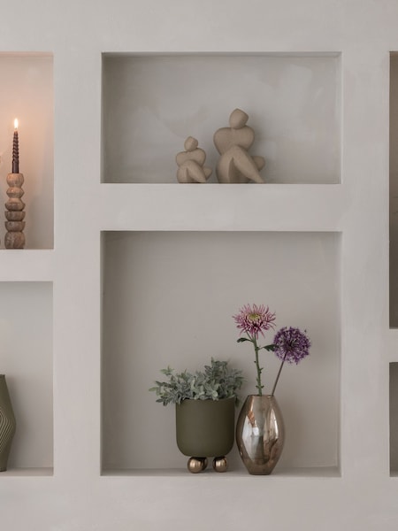 Present Time Green Small Estilo Plant Pot (V31973) | £37