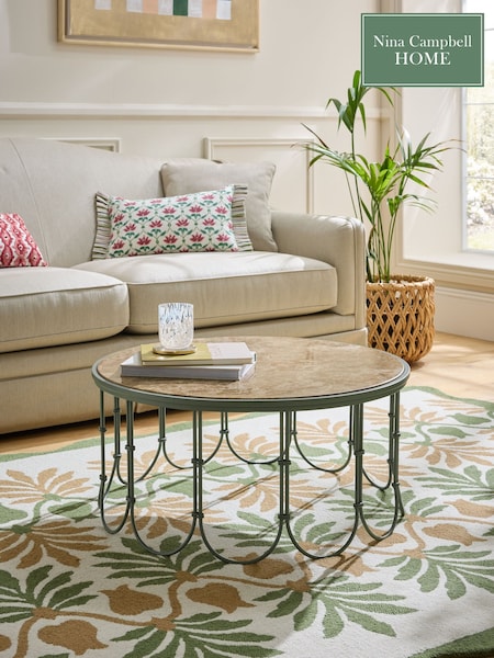 Nina Campbell Margot Marble Coffee Table