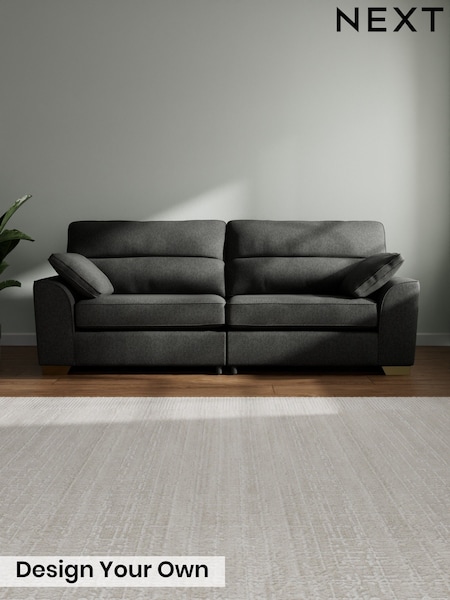 Tweedy Blend Easy Clean/Charcoal Grey Stamford Highback (V32306) | £1,275