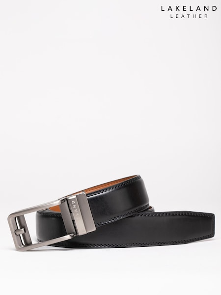 Lakeland Leather Black Rigg Ratchet Belt (V32512) | £50
