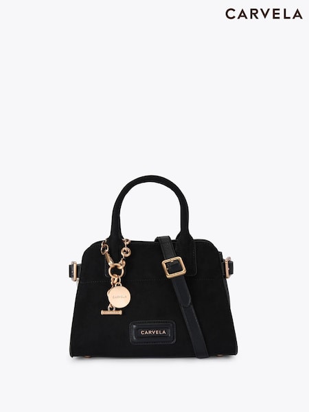 Carvela Black Selena Small Tote Bag (V32615) | £129