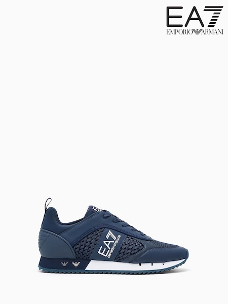 EA7 Blue Trainers (V32754) | £175