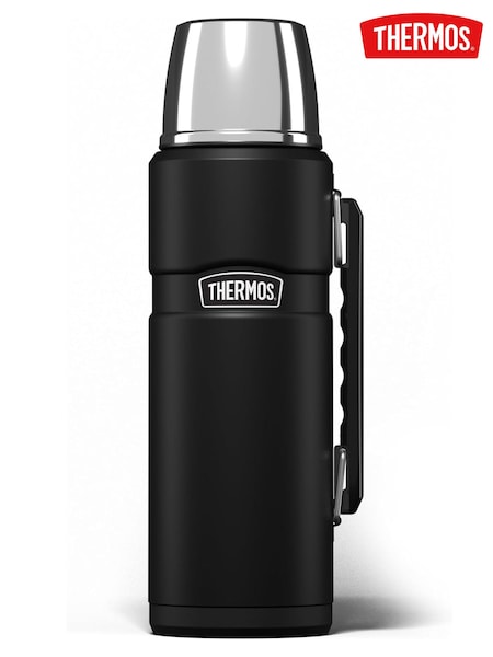 Thermos Matt Black SK2010 1.2L GTB Stainless King Flask (V34034) | £30