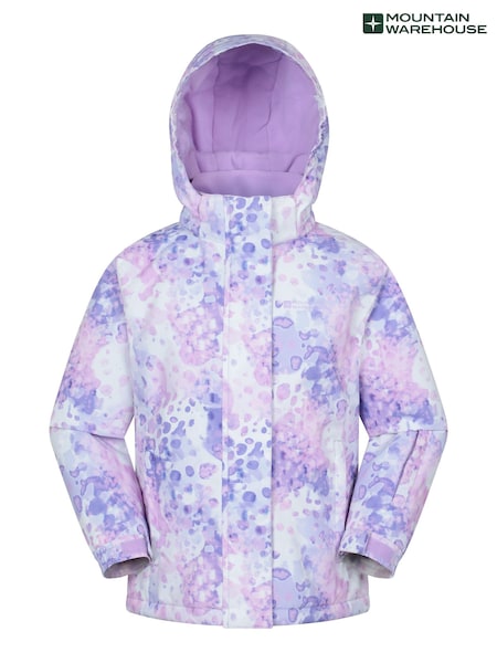 Mountain Warehouse Pale Pink Snowdrop Printed  Ski Jacket (V34803) | £48