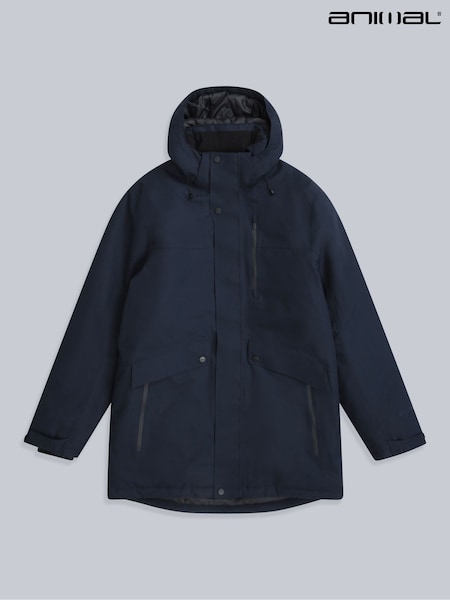 Animal Blue Lisbon Waterproof Coat (V34907) | £140