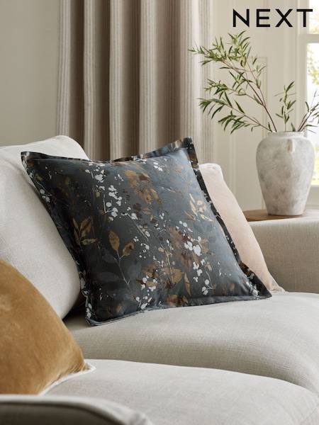50 X 50cm Jacquard Floral Reversible Cushion