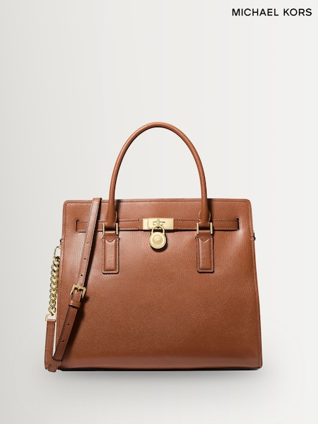 Michael Kors Luggage Hamilton Moderne Large Satchel Bag (V35106) | £325