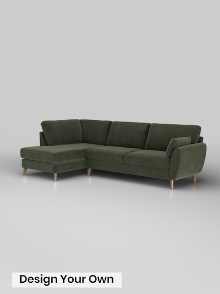 Boucle Chenille/Dark Moss Green Wilson (V35627) | £1,699