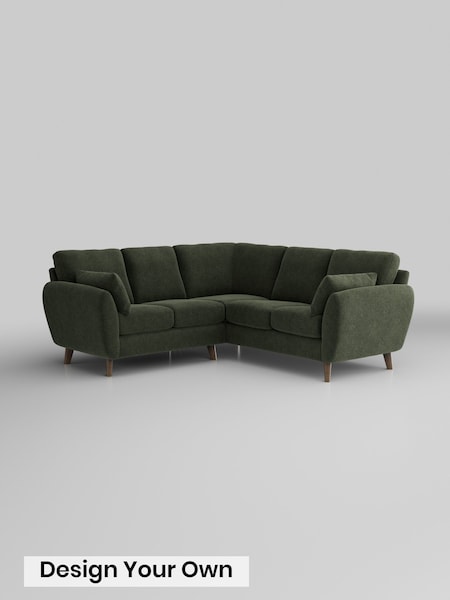 Boucle Chenille/Dark Moss Green Wilson (V35627) | £1,550