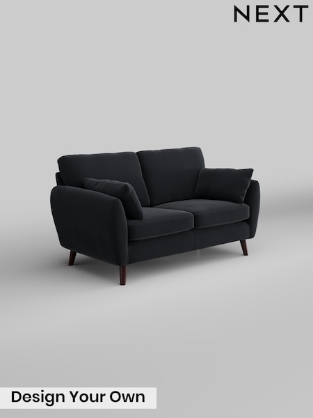 Plush Velvet Easy Clean/Charcoal Grey Wilson (V35711) | £899