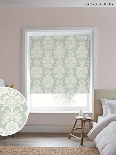 Laura Ashley Duck Egg Tatton Made to Measure Blinds (V36588) | £58