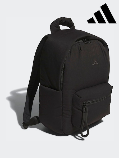 adidas Black Must Haves Puffy Backpack Bag (V36608) | £45
