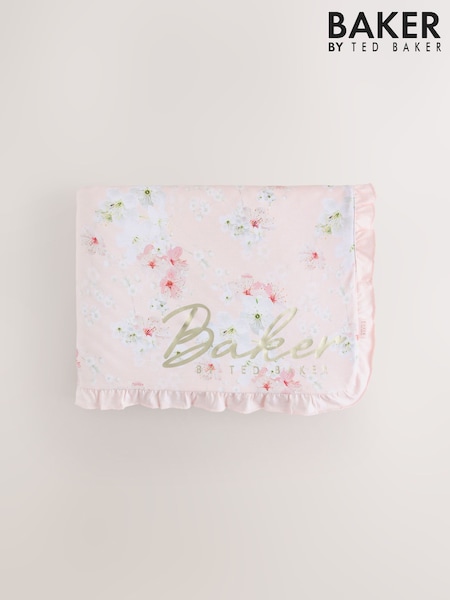 Floral - Baker By Ted Baker All-over Printed Quilted Blanket