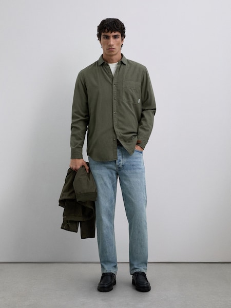 Scalpers Green Peach Overshirt (V36756) | £120