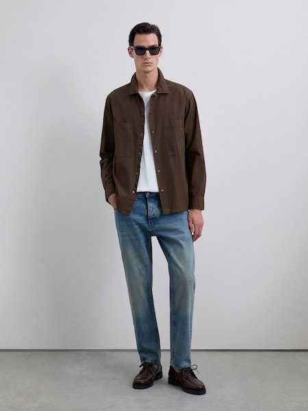 Scalpers Brown Jason Overshirt (V36758) | £120