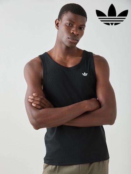 Black - Regular Adidas Originals Essentials Tank Top
