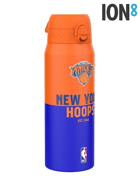 Ion8 Orange NBA Knicks Insulated Steel Water Bottle 750ml (V37025) | £30