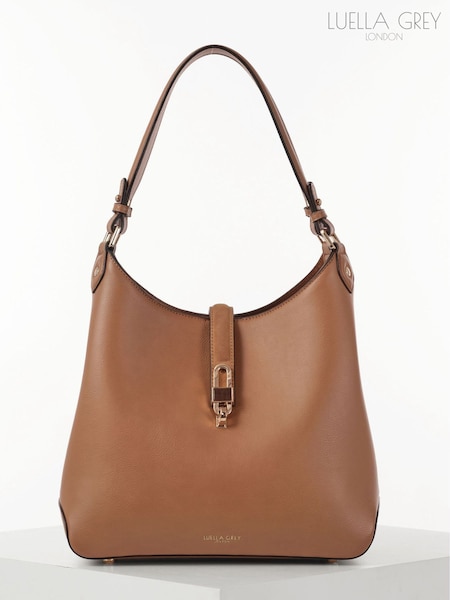 Luella Grey Romany Hobo Brown Tote (V37096) | £125