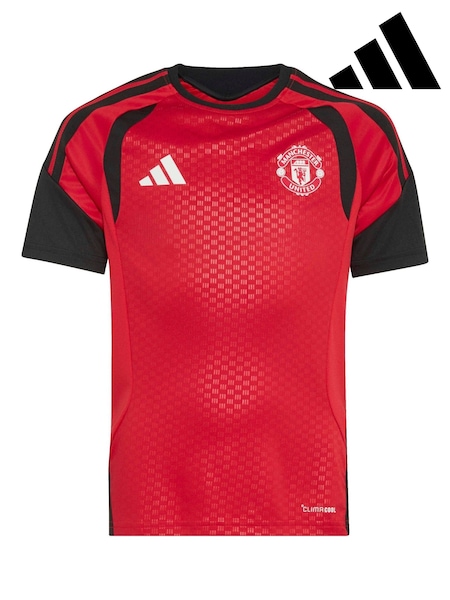 Red - Adidas Manchester United 26/27 Tiro Training T-shirt