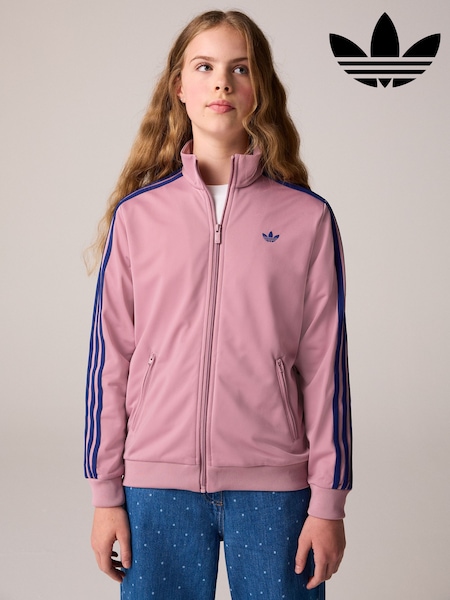 Pink Navy - Adidas Originals Firebird Jacket