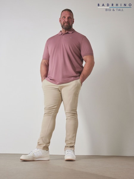 BadRhino Big & Tall Brown Stretch Chinos (V39204) | £34