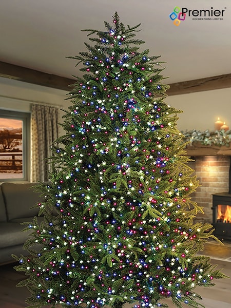 Premier Decorations Ltd Enchanted 500 LED Multiaction Tree Bright Lights (V39767) | £20