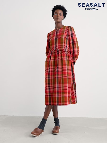Seasalt Cornwall Pink Trenkan Dress (V40072) | £80