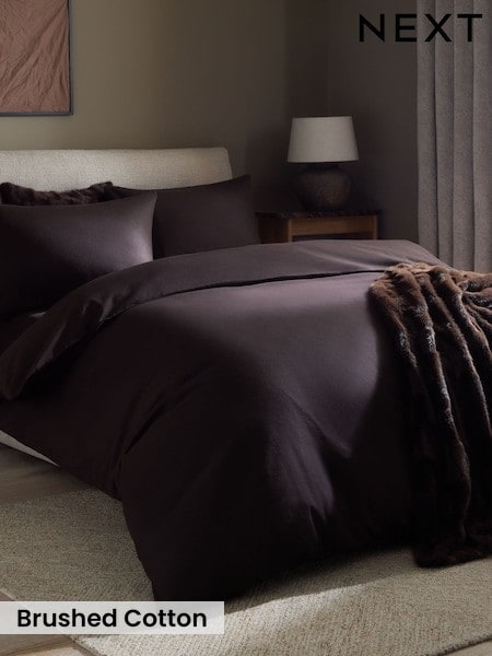 Supersoft Brushed Cotton Bed Set