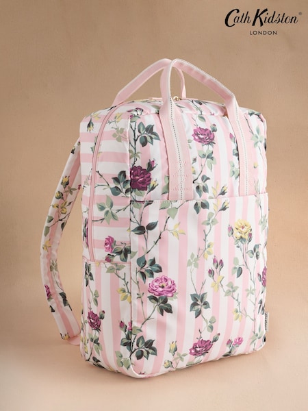 Pink Climbing Rose - Cath Kidston City Backpack