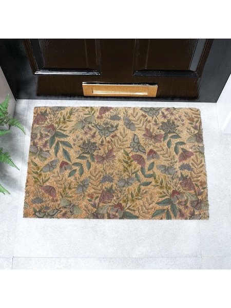 Artsy Mats Brown Midnight Garden x Celia Battaini Doormat (V40693) | £20